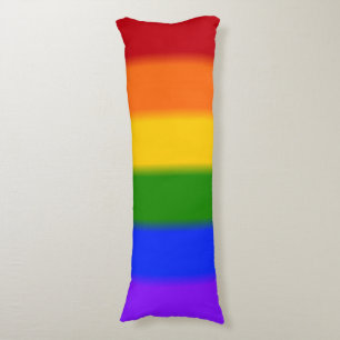 Cojín Bandera del orgullo gay caído