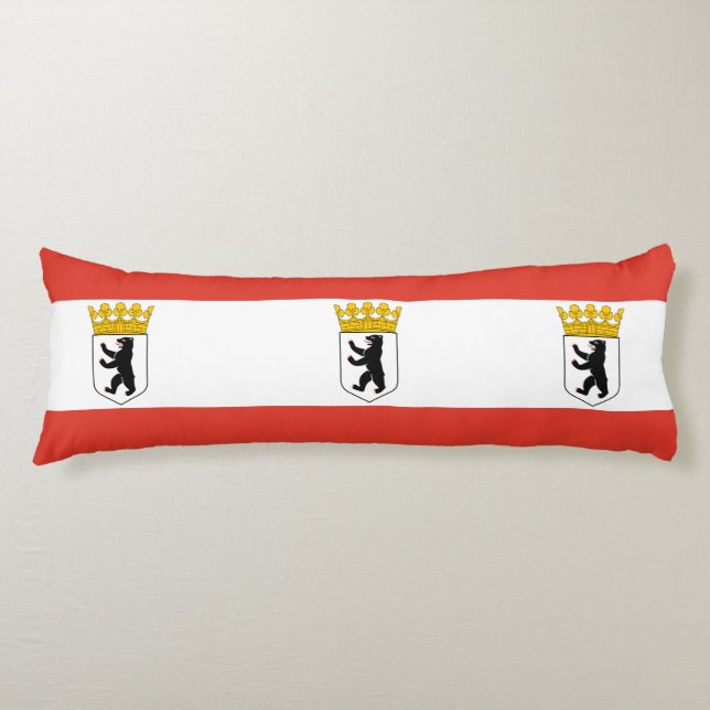 Cojín Bandera del Pillow del Cuerpo de Berlín (Anverso)