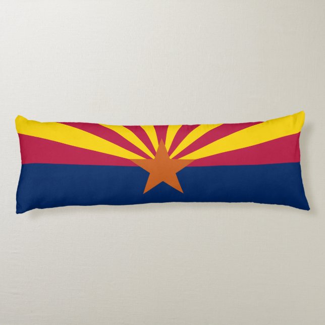 Cojín Bandera Estatal de Arizona (Reverso)