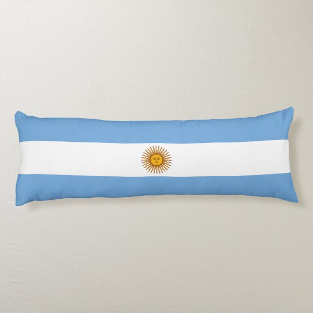 Cojín Bandera Patriótica Argentina (Reverso)