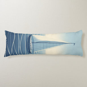 Cojín Barco de vela en alta mar