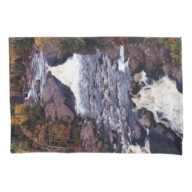 Cojín Beaver River Falls alta funda de almohada (Anverso)