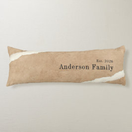 Cojín Beige and White Earth Tone, Minimalist Family