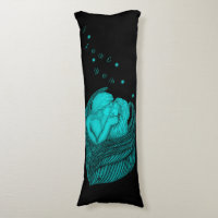Besada de ángeles , diseño negro y verde