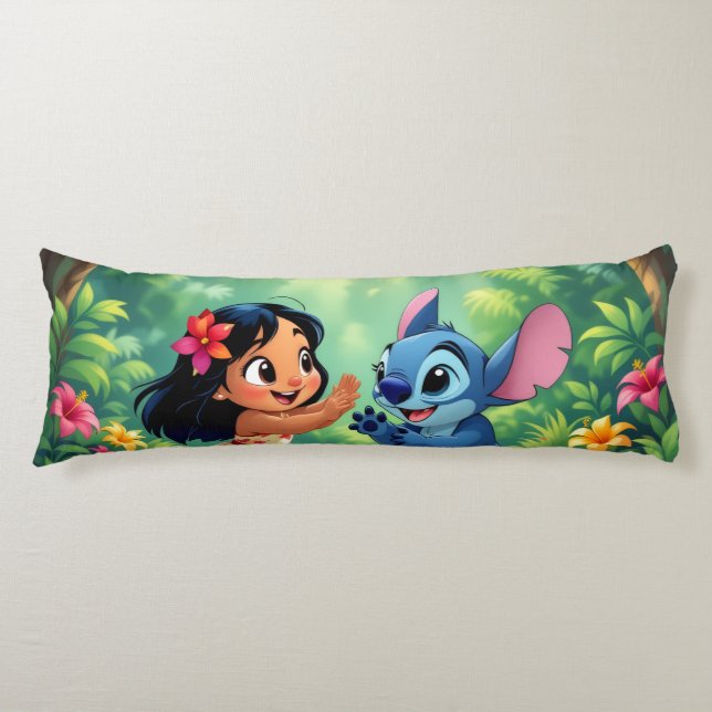 Cojín Beste Freunde fürs Leben – Lilo & Stitch   (Anverso)