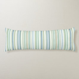 Cojín Blue Green and white stripes
