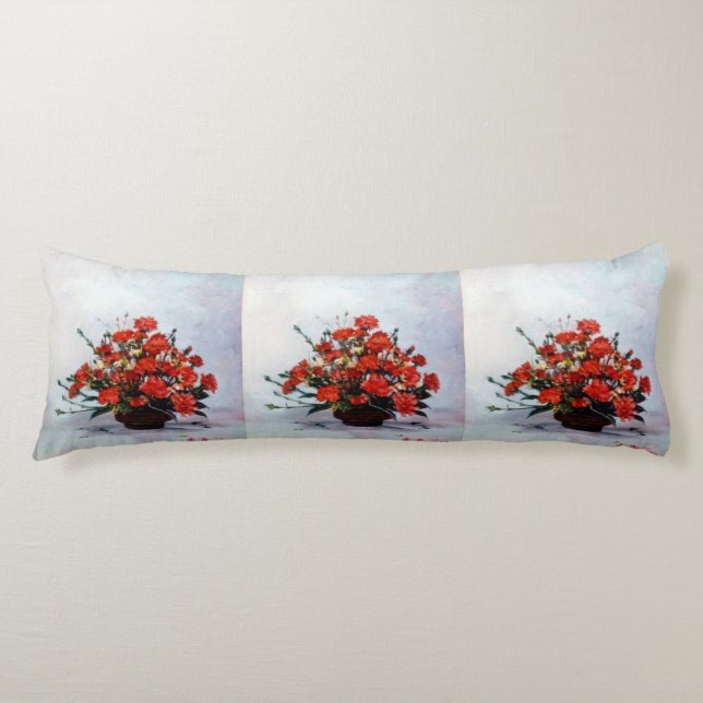 Cojín Bodegón de flores/Still life of flowers (Anverso)