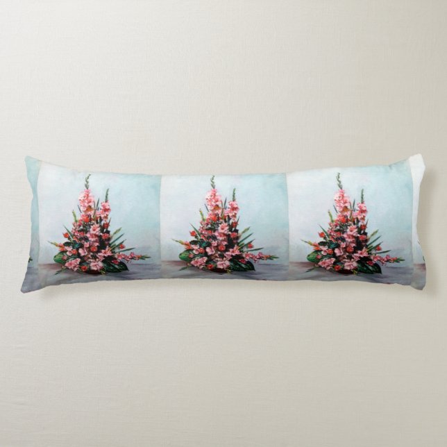 Cojín Bodegón de flores/Still life of flowers (Anverso)