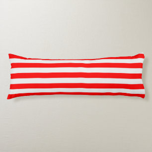 Cojín Bodypillow rojo y blanco