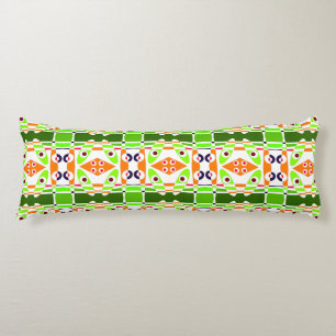 Cojín Bohemian Chintz 42 Naranja Verde