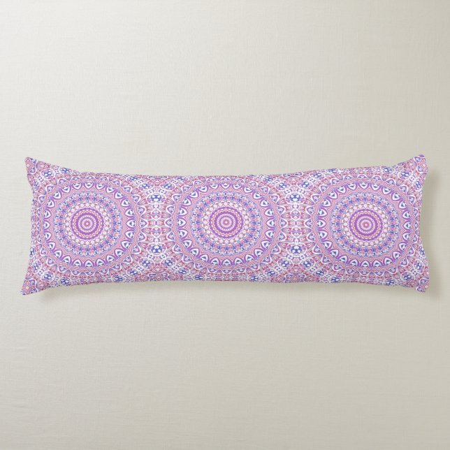 Cojín Boho Hippie Funky Groovy Bohemian Kaleidoscope (Anverso)