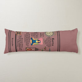 Cojín Boletín de meditación de yoga rosado Dusky Karma