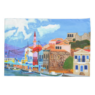 Cojín Bonita funda de almohada griega