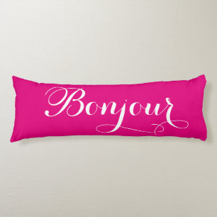 Cojín Bonjour Bonsoir Body Pillow