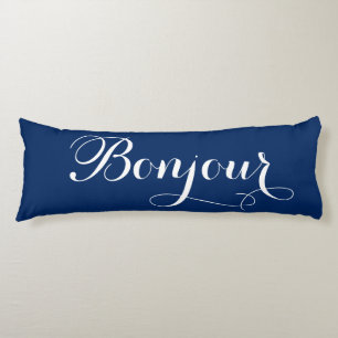 Cojín Bonjour Bonsoir Body Pillow