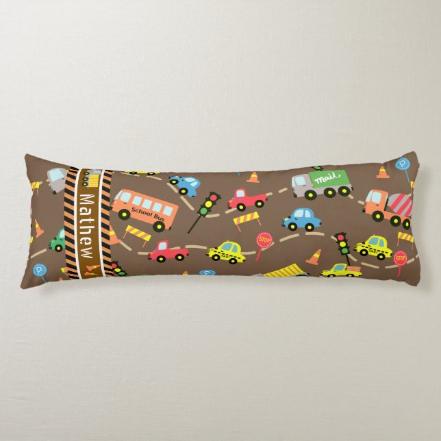 Cojín Boys Brown (Anverso)