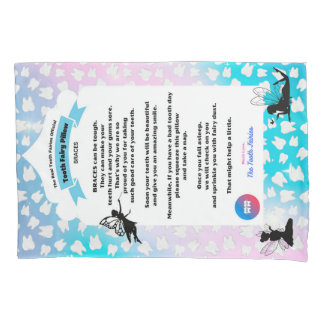 Cojín Braces, funda de almohada de las hadas dentales, p