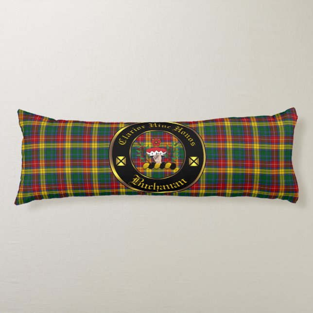 Cojín Buchanan Clan & Tartan Body Pillow (Anverso)