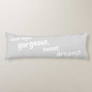 Cojín Buenas Noches Gorgeo, Dulce Sueño Cálidamente Gr