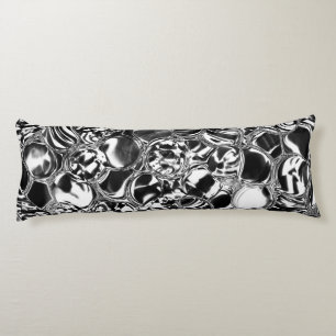 Cojín Burbujas plateadas de vidrio o tono metalizado