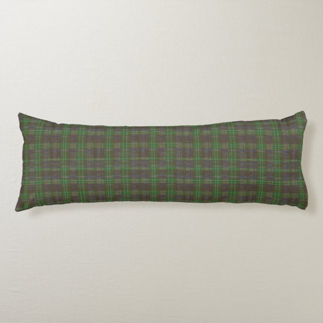Cojín Cabin Forest Green Tartan (Anverso)