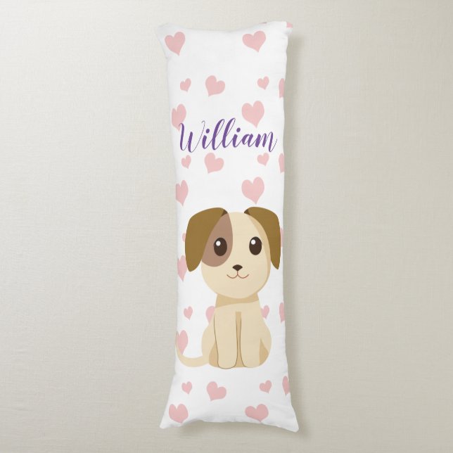 Cojín Cachorro dulce (Frente vertical)