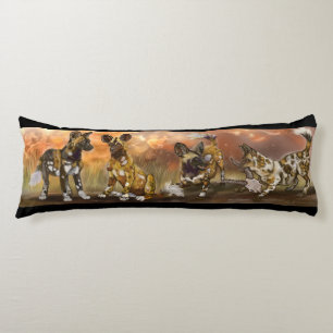 Cojín Cachorros pintados de África