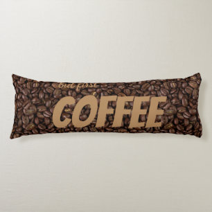 Cojín Café frijol