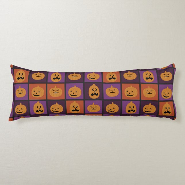 Cojín Calabazas de Halloween (Anverso)