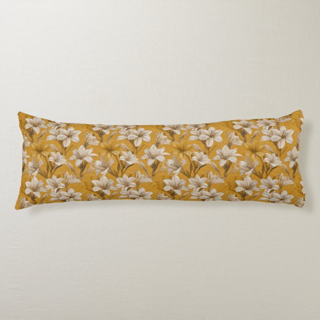 Cojín Cama Victoriana de Campo Francés con Estampado de  (Anverso)