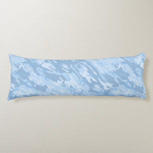 Cojín Camo azul oscuro