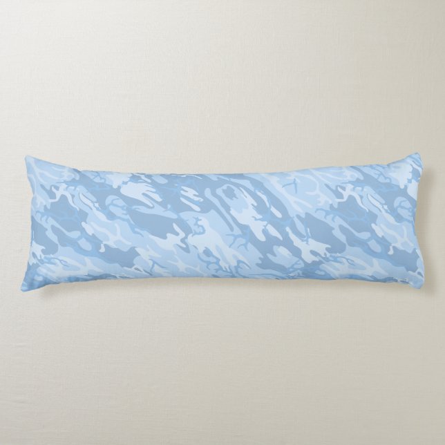 Cojín Camo azul oscuro (Anverso)