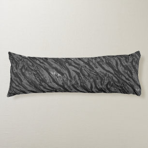 Cojín Camo rayado gris