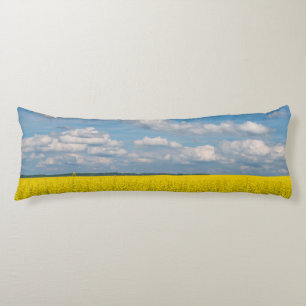 Cojín Campo Canola y nubes
