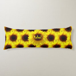 Cojín Campos de girasol -