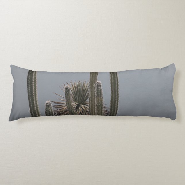 Cojín Caribeño Cactus Grove Charm 1 #art #tropical (Anverso)