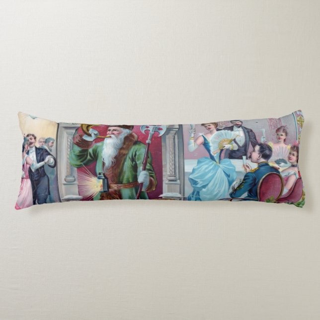 Cojín Celebración de Año Nuevo Viejo: Publicidad en Lieb (Anverso)