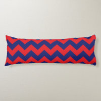 Chevron | Azul marino y rojo | Cualquier tipo/tama