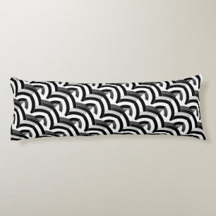 Cojín chevrons elegantes y contemporáneos