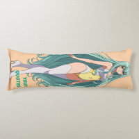 Chica Anime de Cabello Turquesa