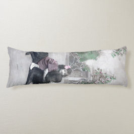 Cojín Chica y su perro