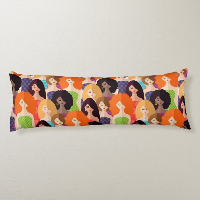 Cojín Chicas de primavera (Reverso)