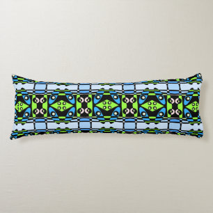 Cojín Chintz bohemiano 15 Kingfisher Lime Black