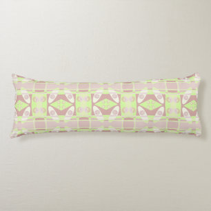 Cojín Chintz bohemio 103 Pastel Lime Green Brown