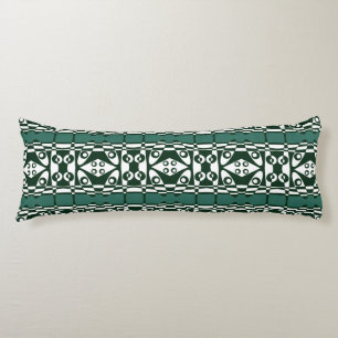 Cojín Chintz bohemio 118 Verde Blanco