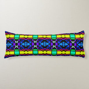 Cojín Chintz bohemio 125 Arcoiris negro