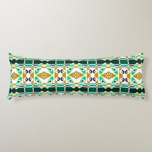 Cojín Chintz bohemio 26 Marrón verde