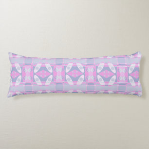 Cojín Chintz bohemio 53 Periwinkle rosa pastel