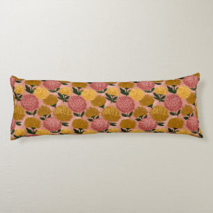 Cojín Chrysanths Print Diy Decoración Elegante Sofá