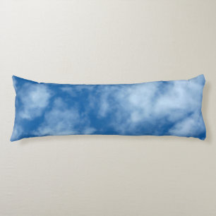 Cojín Cielo azul con foto de nubes